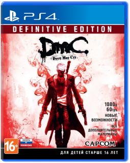 Диск DmC Devil May Cry - Definitive Edition [PS4]