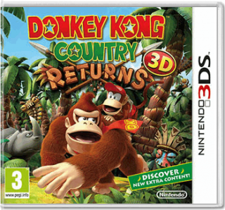 Диск Donkey Kong Country Returns (Б/У) [3DS]