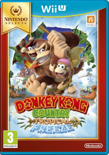 Диск Donkey Kong Country: Tropical Freeze [Nintendo Selects] [Wii U]