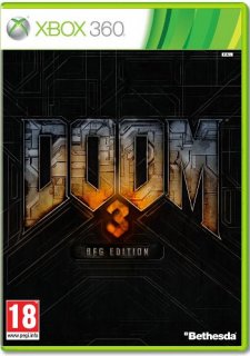 Диск Doom 3 BFG Edition (Б/У) [X360]