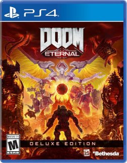 Диск DOOM Eternal - Deluxe Edition (US) [PS4]