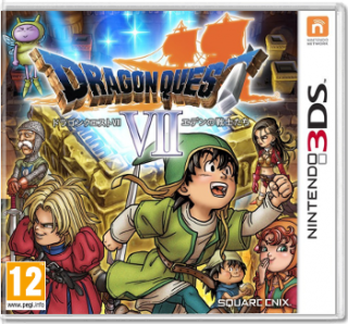 Диск Dragon Quest VII: Fragments of the Forgotten Past (Б/У) [3DS]