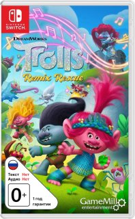 Диск DreamWorks Trolls Remix Rescue [NSwitch]