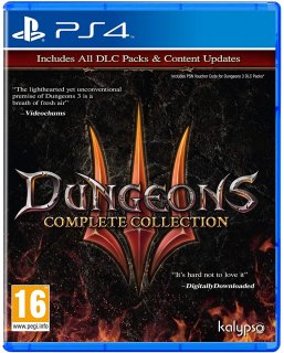 Диск Dungeons 3 - Complete Collection (Б/У) [PS4]