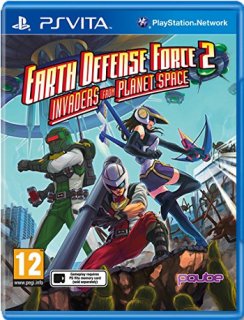 Диск Earth Defense Force 2: Invaders from Planet Space [PS Vita]