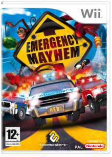 Диск Emergency Mayhem [Wii]
