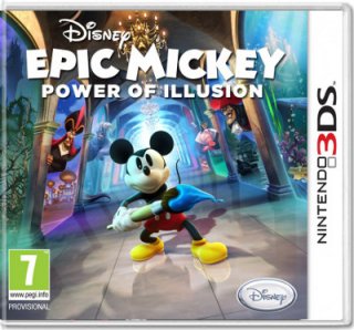 Диск Epic Mickey: Power of Illusion (Б/У) [3DS]