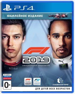 Диск F1 2019 Юбилейное издание [PS4]