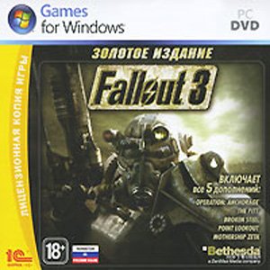 Диск Fallout 3 Золотое издание [PC, Jewel]