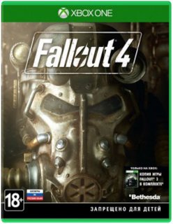 Диск Fallout 4 (Б/У) (не оригинальная полиграфия) [Xbox One]