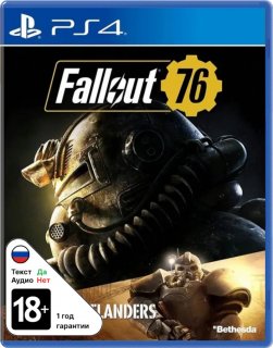 Диск Fallout 76 Wastelanders [PS4]
