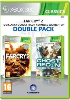 Диск Far Cry 2 + Ghost Recon Advanced Warfighter [X360]