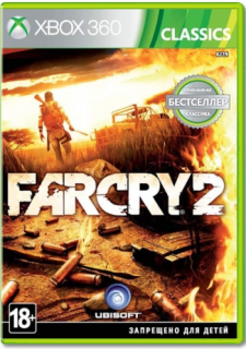Диск Far Cry 2 (Б/У) (не оригинальная полиграфия) [X360]