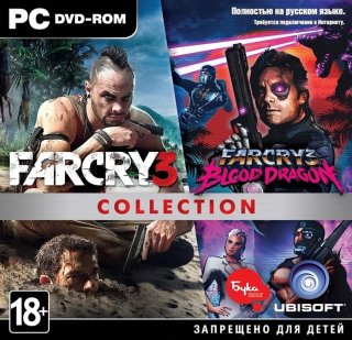 Диск Far Cry 3 + Far Cry 3 Blood Dragon Collection [PC, Jewel]