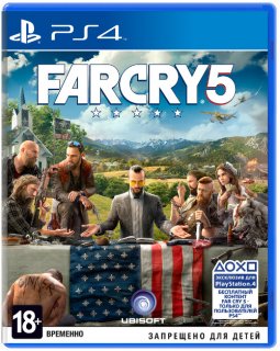 Диск Far Cry 5 (Б/У) (англ.) [PS4]