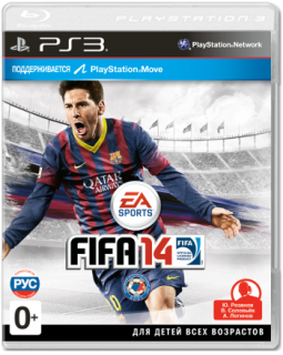 Диск FIFA 14 (не оригинальная полиграфия)  (Б/У) [PS3]