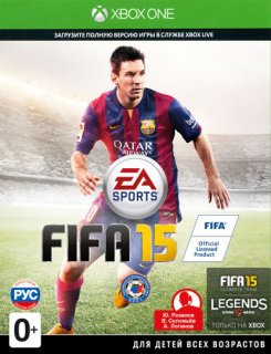 Диск FIFA 15 (код для загрузки) [Xbox One]