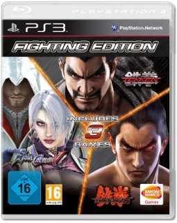Диск Fighting Edition (Tekken 6+Soul Calibur 5+Tekken Tag Tournament 2) (Б/У) [PS3]