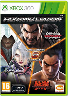 Диск Fighting Edition (Tekken 6+Soul Calibur 5+Tekken Tag Tournament 2) [X360]