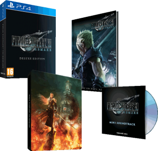 Диск Final Fantasy VII Remake - Deluxe Edition (Б/У) [PS4]
