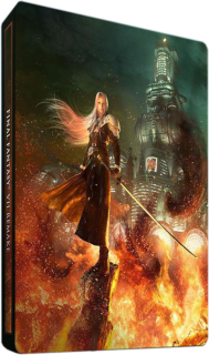 Диск Final Fantasy VII Remake + Steelbook (Б/У) [PS4]
