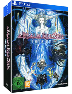 Диск Final Fantasy XIV: A Realm Reborn - Коллекционное Издание (Б/У) [PS4]