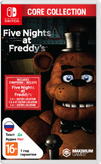 Диск Five Nights at Freddy's - Core Collection (англ. версия) [NSwitch]