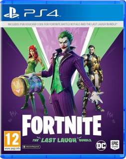 Диск Fortnite: The Last Laugh Bundle (код загрузки) [PS4]