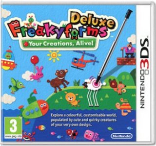 Диск Freaky Forms Deluxe Your Creations, Alive! (Б/У) [3DS]