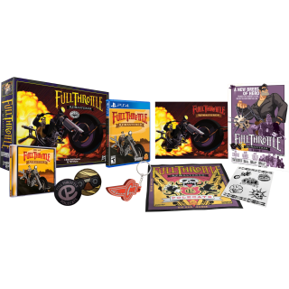 Диск Full Throttle - Remastered - Collector's Edition (Limited Run #483) [PS4]