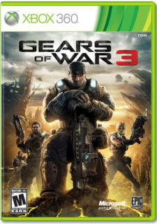 Диск Gears of War 3 (US) (Б/У) [X360]