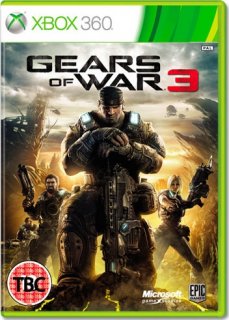 Диск Gears of War 3 (Б/У) [X360]