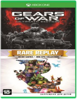Диск Gears of War: Ultimate Edition + Rare Replay [Xbox One]