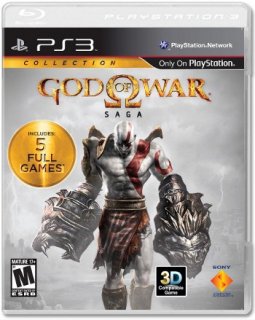 Диск God of War: Saga (US) (Б/У) [PS3]