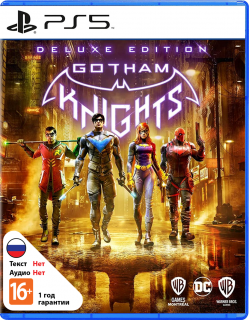 Диск Gotham Knights - Deluxe Edition [PS5]