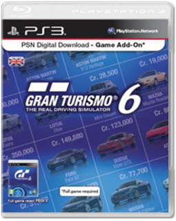 Диск Gran Turismo 6 - Карта оплаты 1000 руб. (игровая валюта)