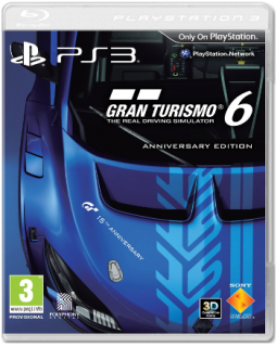 Диск Gran Turismo 6 Anniversary Edition (англ.) [PS3]
