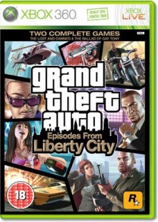Диск Grand Theft Auto: Episodes from Liberty City [Xbox 360]