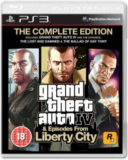 Диск Grand Theft Auto IV Complete Edition (Б/У) (не оригинальная упаковка) [PS3]