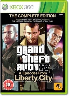 Диск Grand Theft Auto IV. Complete Edition [X360]