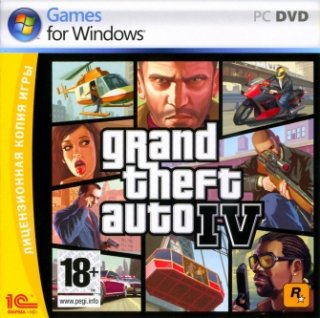 Диск Grand Theft Auto IV [PC, jewel]