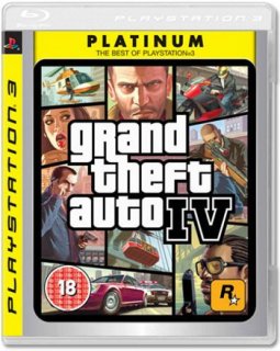 Диск Grand Theft Auto IV (Platinum) [PS3]