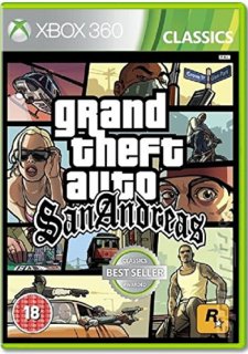 Диск Grand Theft Auto: San Andreas (Б/У) [X360]