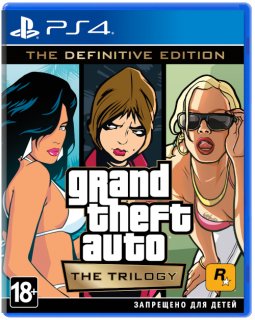 Диск Grand Theft Auto: The Trilogy. The Definitive Edition [PS4]