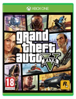 Диск Grand Theft Auto V (GTA 5) (Б/У) [Xbox One]
