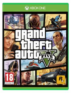 Диск Grand Theft Auto V (GTA 5) (Б/У) [Xbox One]