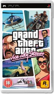 Диск Grand Theft Auto Vice City Stories (Б/У) [PSP]