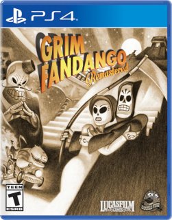 Диск Grim Fandango Remastered (Limited Run #485) [PS4]