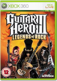 Диск Guitar Hero 3: Legends of Rock [X360]