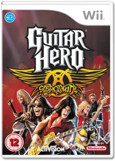 Диск Guitar Hero: Aerosmith (Б/У) [Wii]